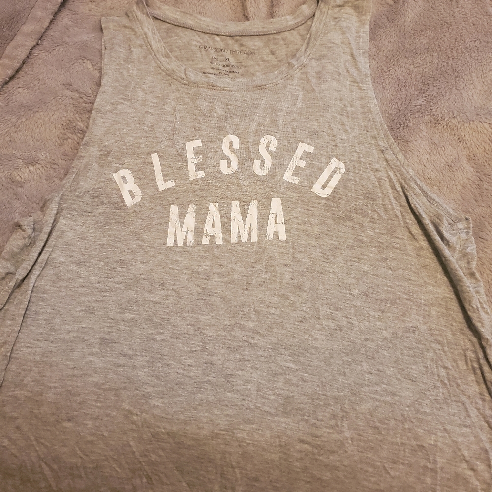 Blessed Mama tank